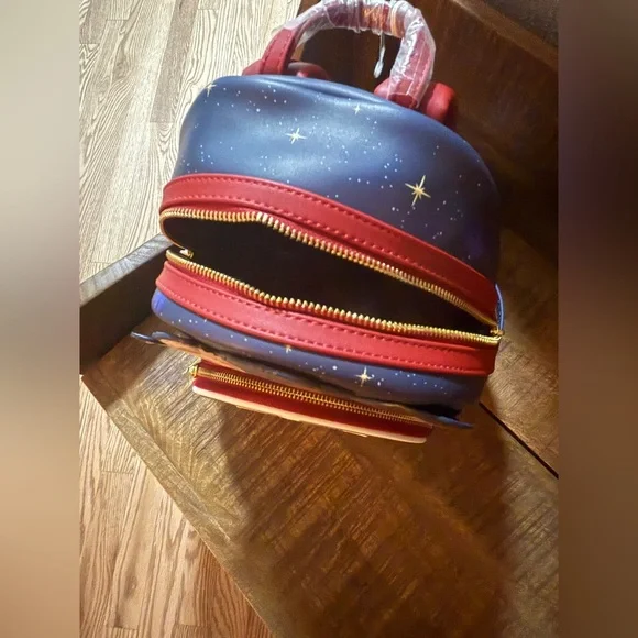 NWT Loungefly Marvel The Marvels Characters Mini Backpack - Picture 12 of 12